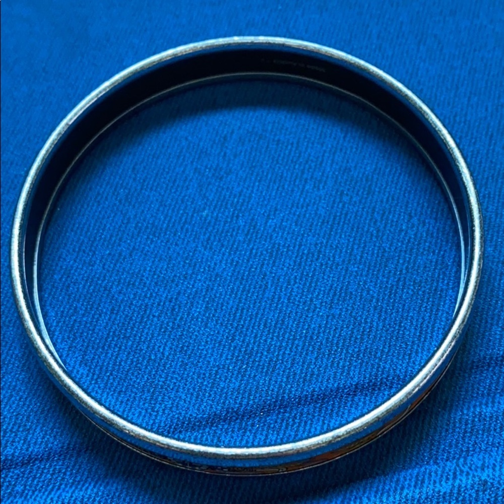 Hermès thin enamel bracelet - Picture 15 of 17
